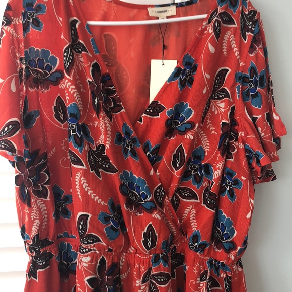 Long floral dress - Picture 3 of 4